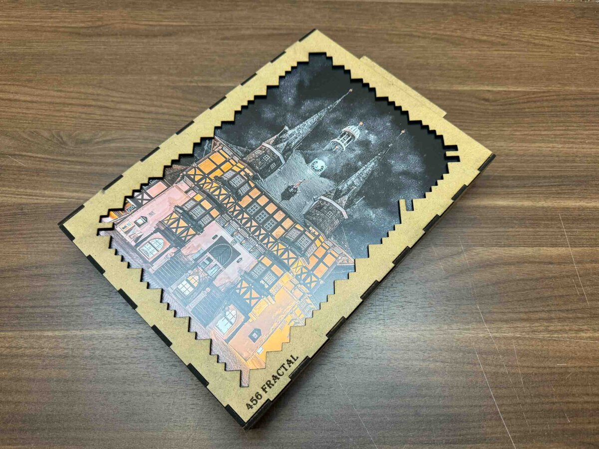 elbPUZZLE No. 40 - Wernigerode - Fractale Edition 461 Teile XL