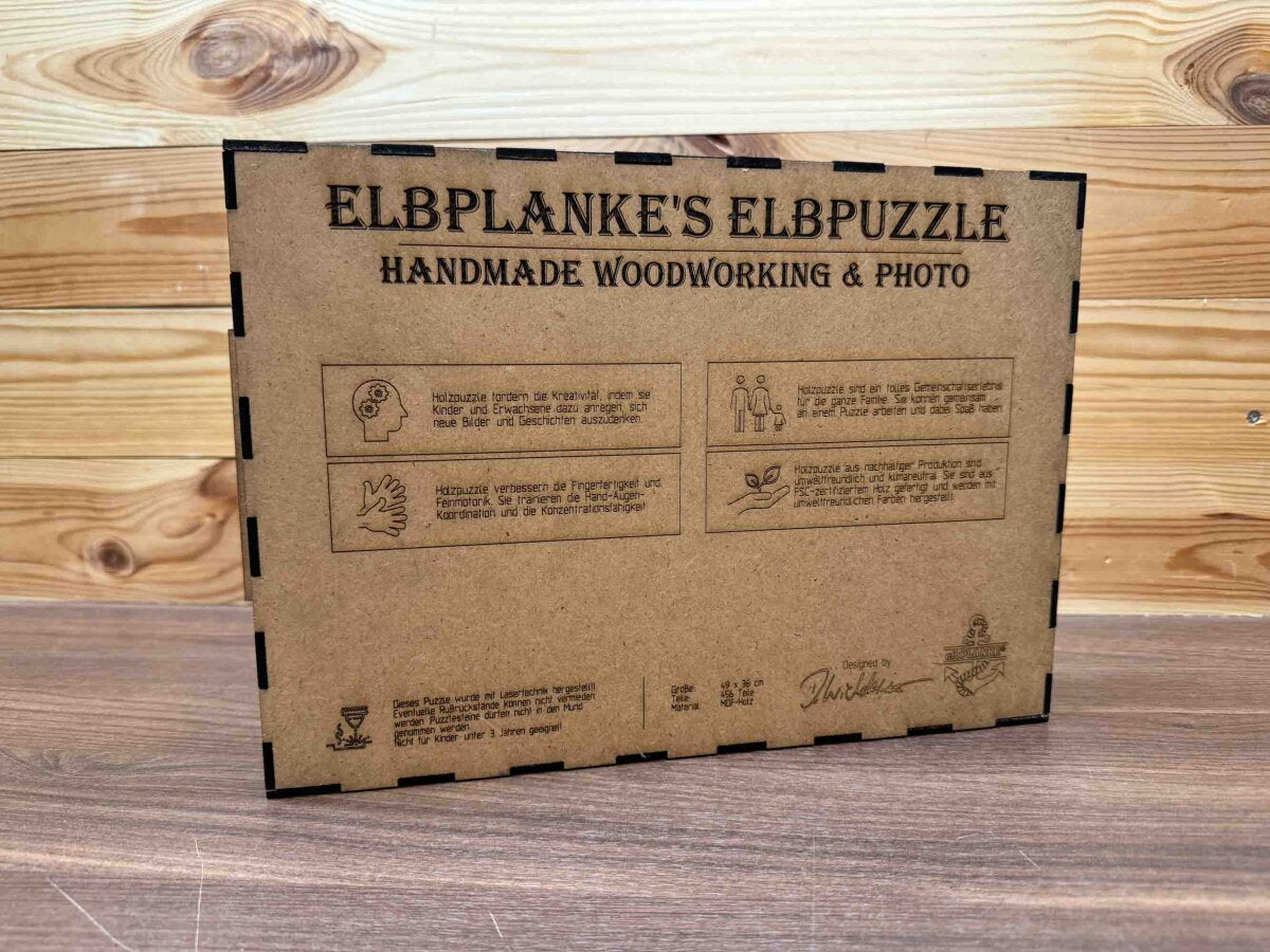 elbPUZZLE No. 40 - Wernigerode - Fractale Edition 461 Teile XL
