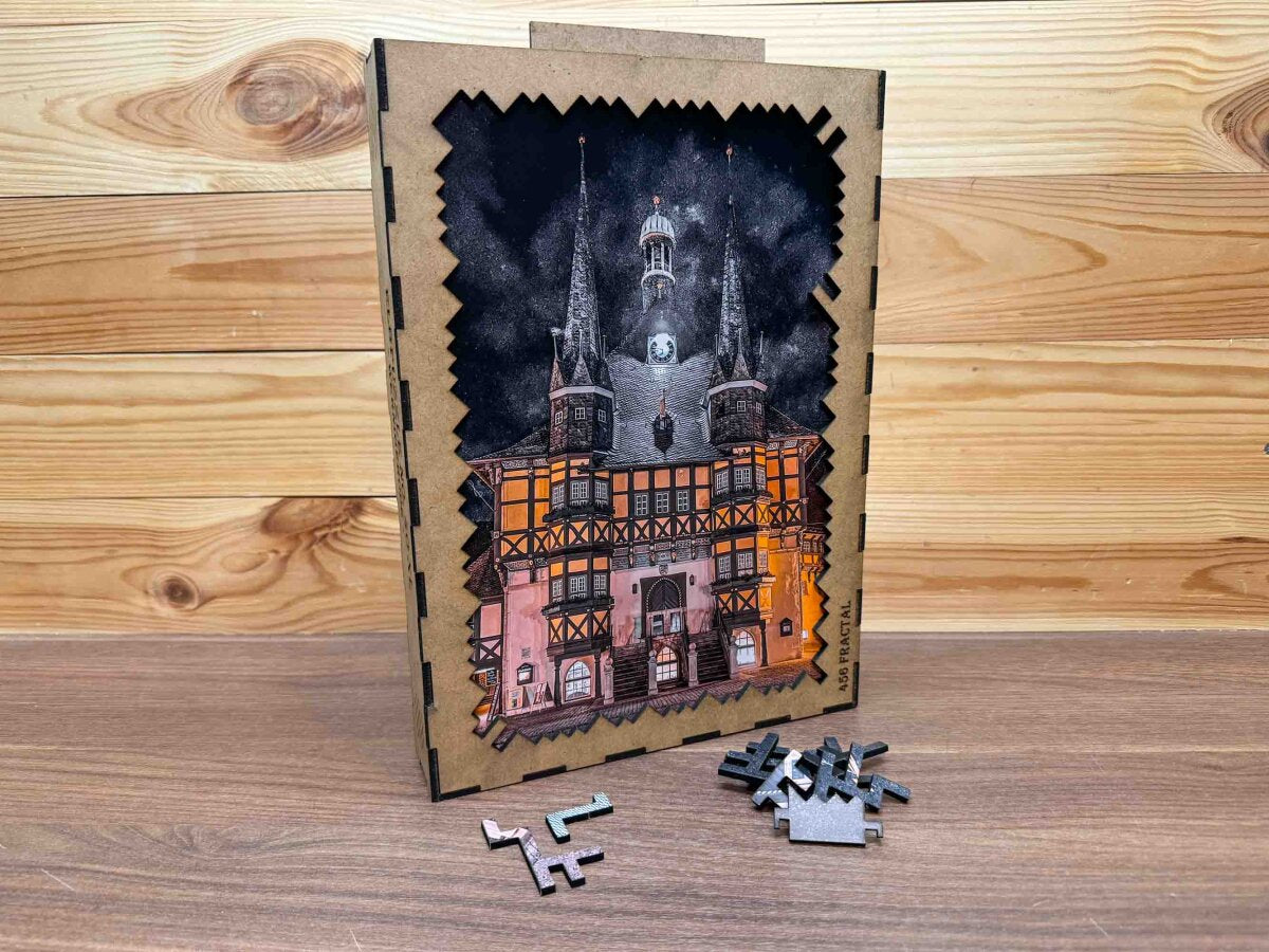 elbPUZZLE No. 40 - Wernigerode - Fractale Edition 461 Teile XL