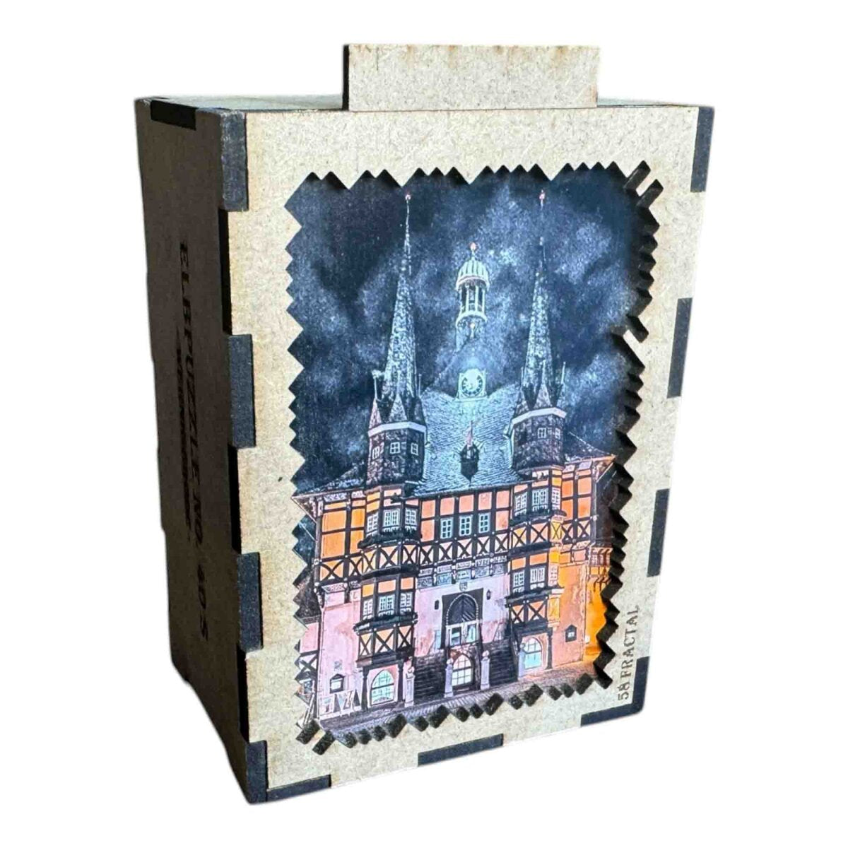 elbPUZZLE No. 40 - Wernigerode - Fractale Edition Standard - 96 Teile