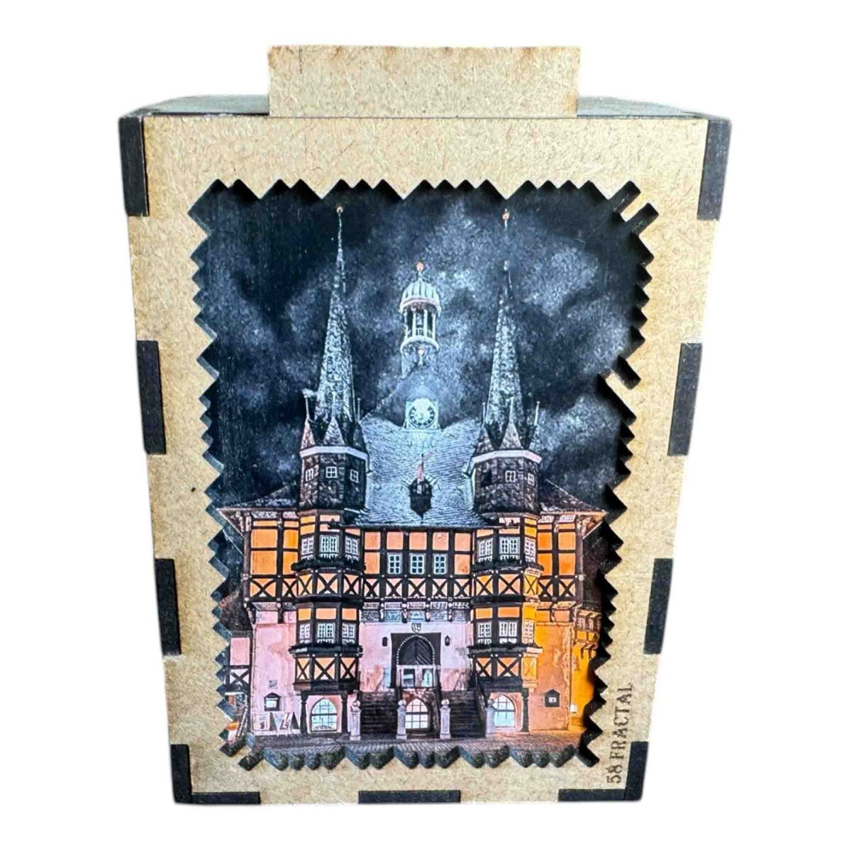 elbPUZZLE No. 40 - Wernigerode - Fractale Edition Standard - 96 Teile