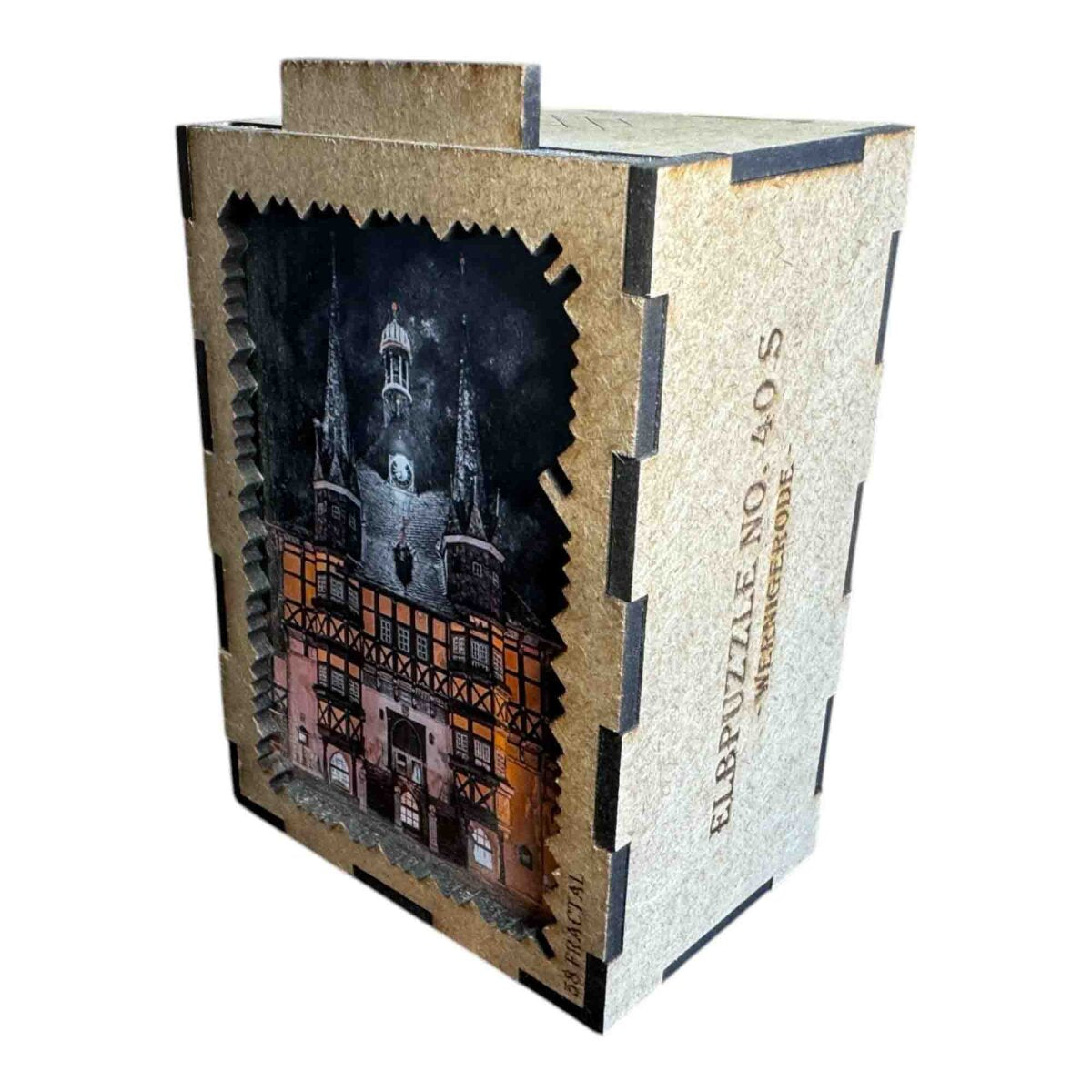 elbPUZZLE No. 40 - Wernigerode - Fractale Edition Standard - 96 Teile