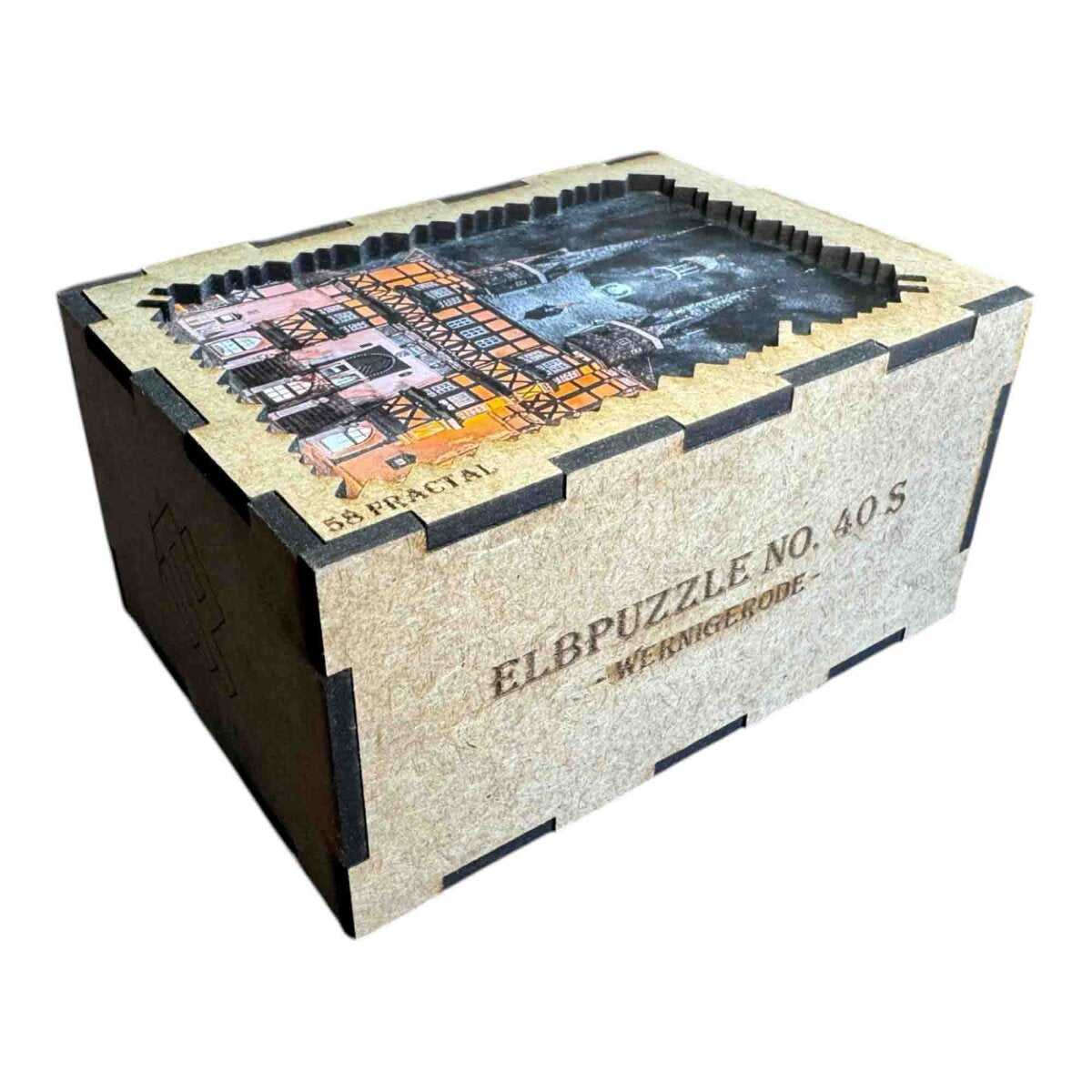 elbPUZZLE No. 40 - Wernigerode - Fractale Edition Standard - 96 Teile