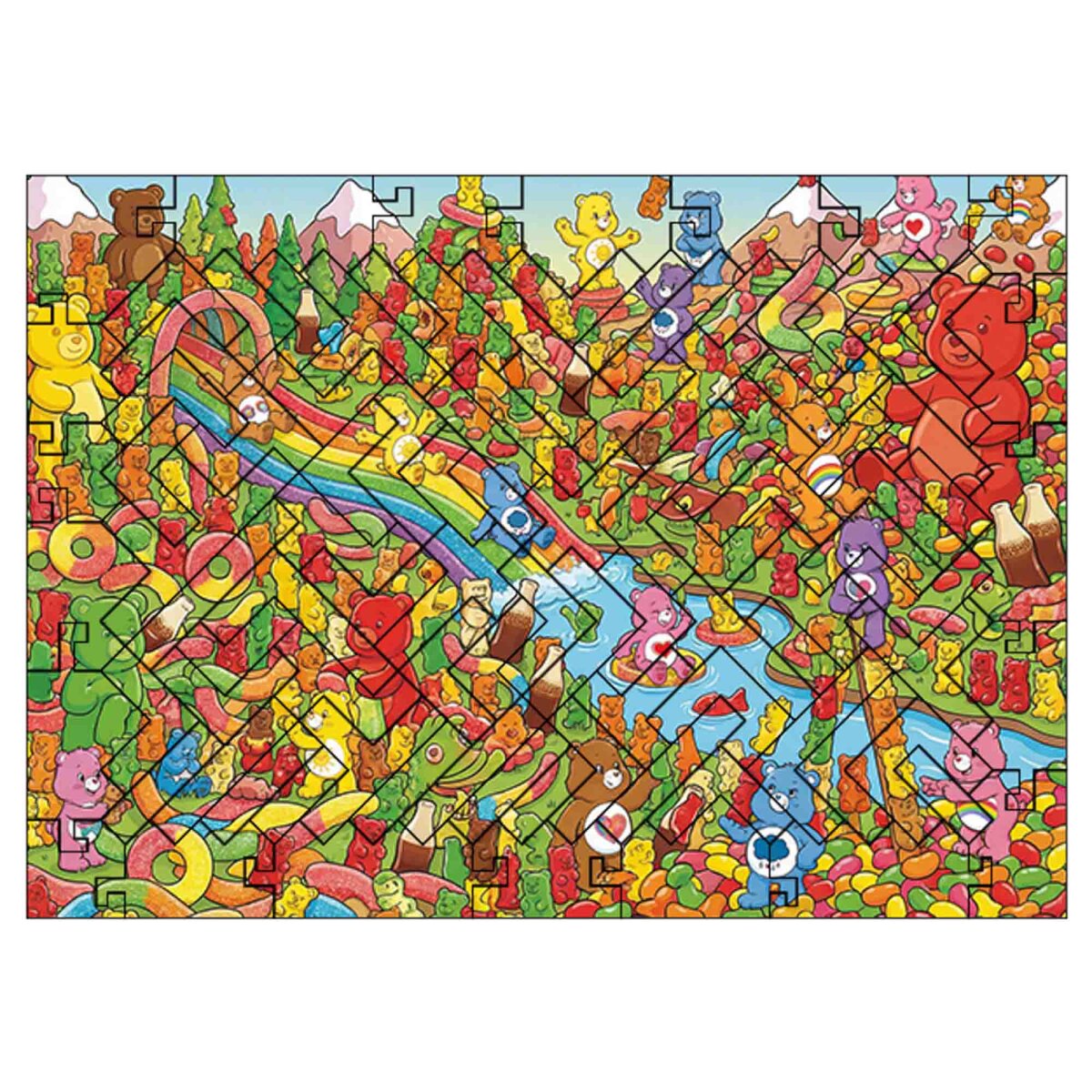 elbPUZZLE No. 42 - Candylandia - Fractale Edition