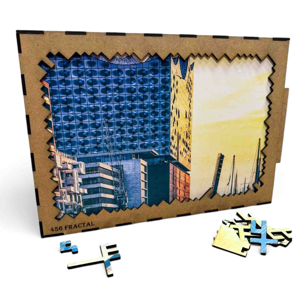 elbPUZZLE No. 44 - Symphonie der Farben - Fractale Edition