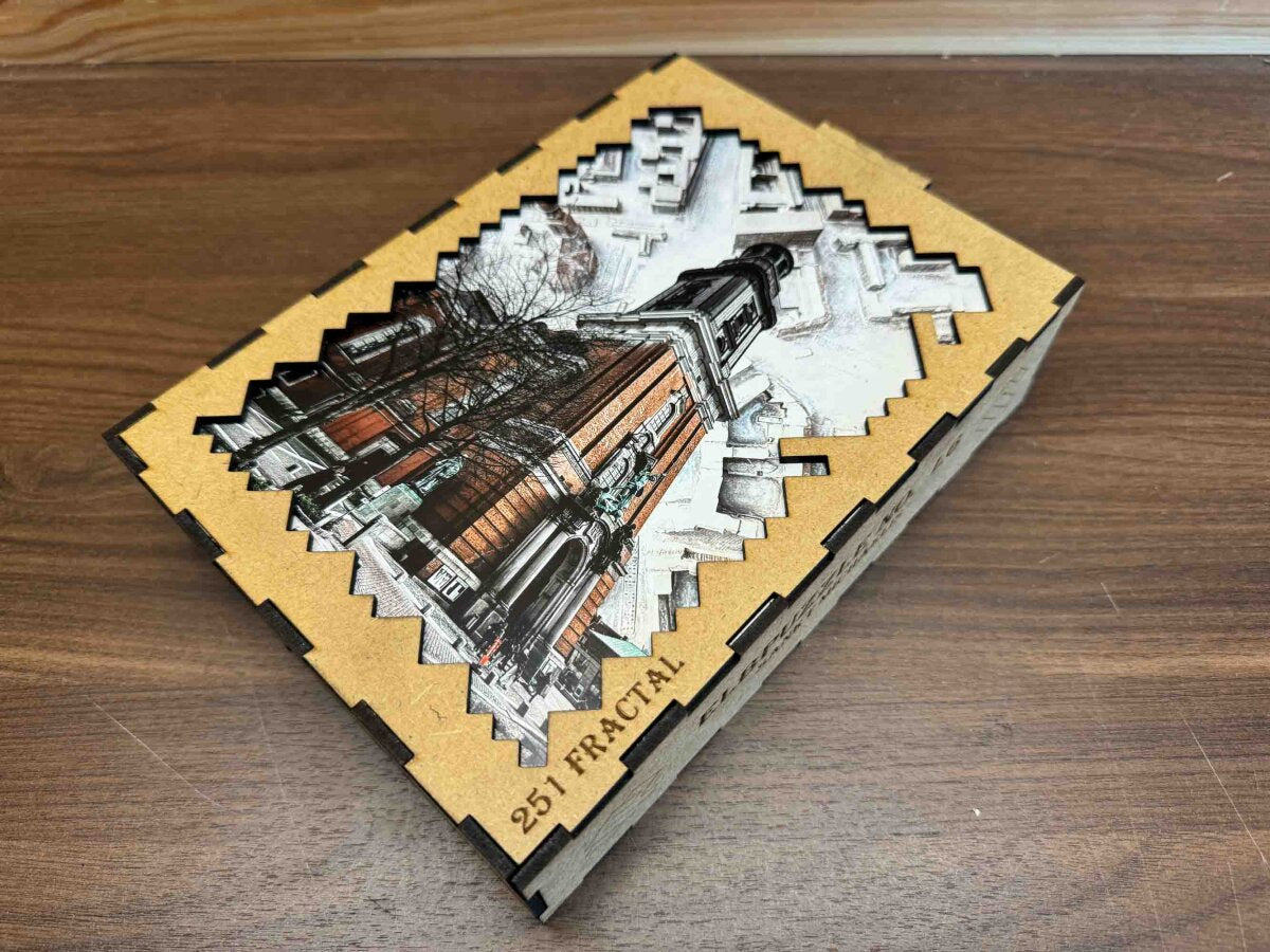 elbPUZZLE No. 45 - Sankt Michaelis - Fractale Edition 251 Teile L
