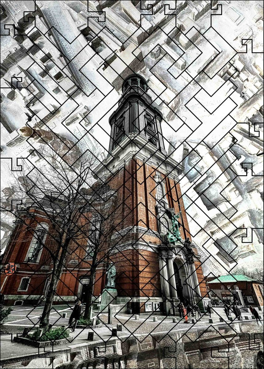 elbPUZZLE No. 45 - Sankt Michaelis - Fractale Edition