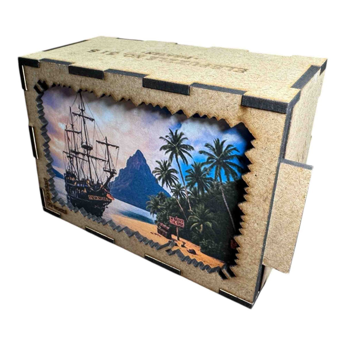 elbPUZZLE No. 51 - Piraten - Fractale Edition S / Standard / 15x21 cm / 99 Teile