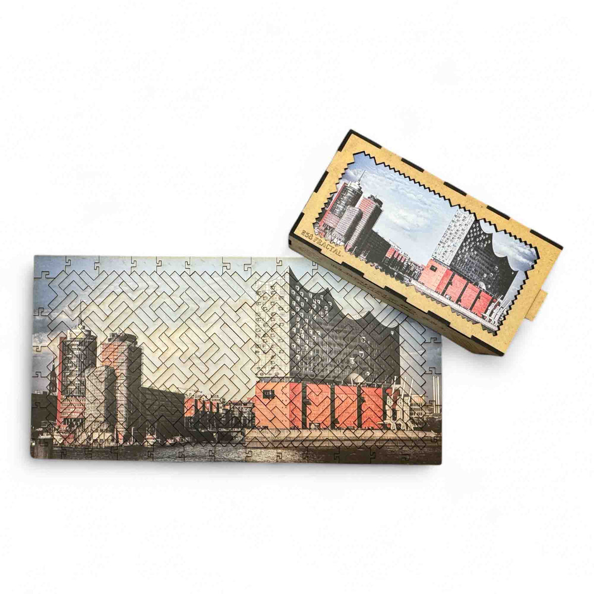 elbPUZZLE No. 65 - Hallo Hamburg - Fractale Edition