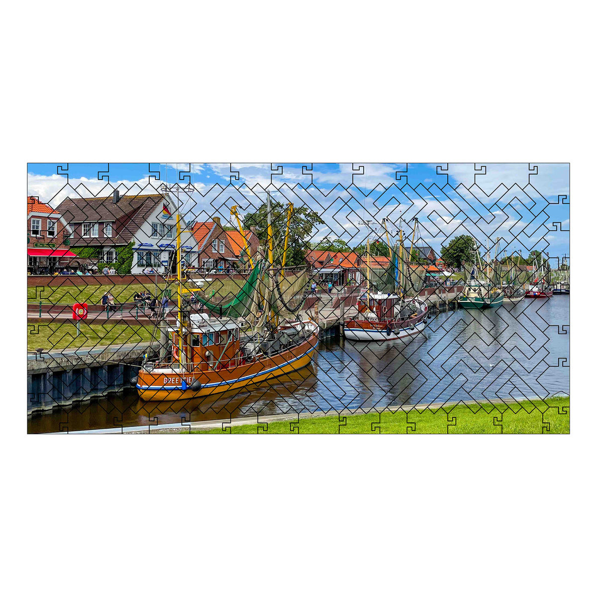 elbPUZZLE No. 66 - Greetsiel - Fractale Edition
