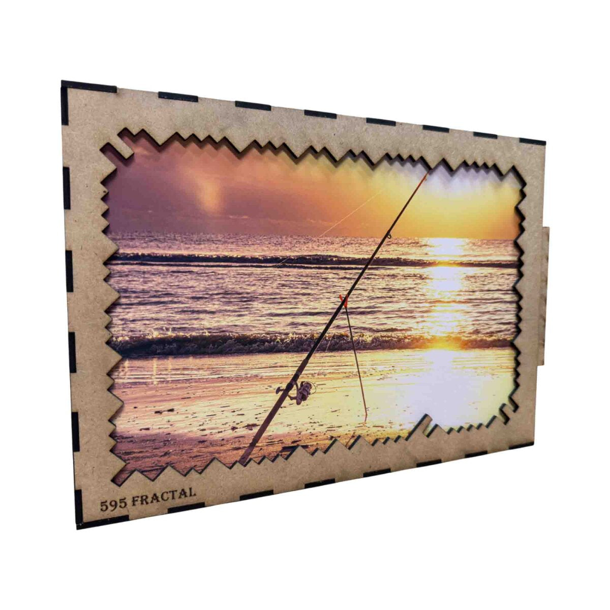 elbPUZZLE No. 67 - Blavand Standblick - Fractal Edition XL (595 Teile)