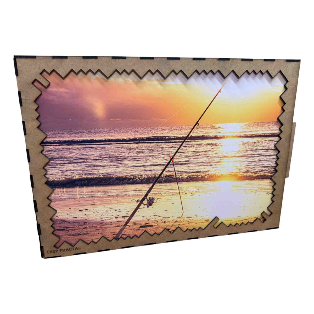 elbPUZZLE No. 67 - Blavand Standblick - Fractal Edition XXL (1222 Teile)
