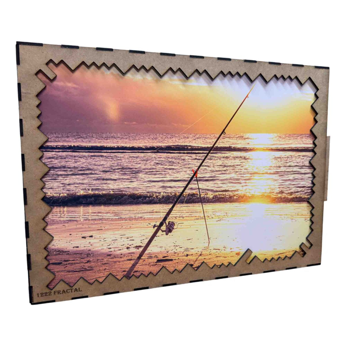 elbPUZZLE No. 67 - Blavand Standblick - Fractal Edition XXL (1222 Teile)