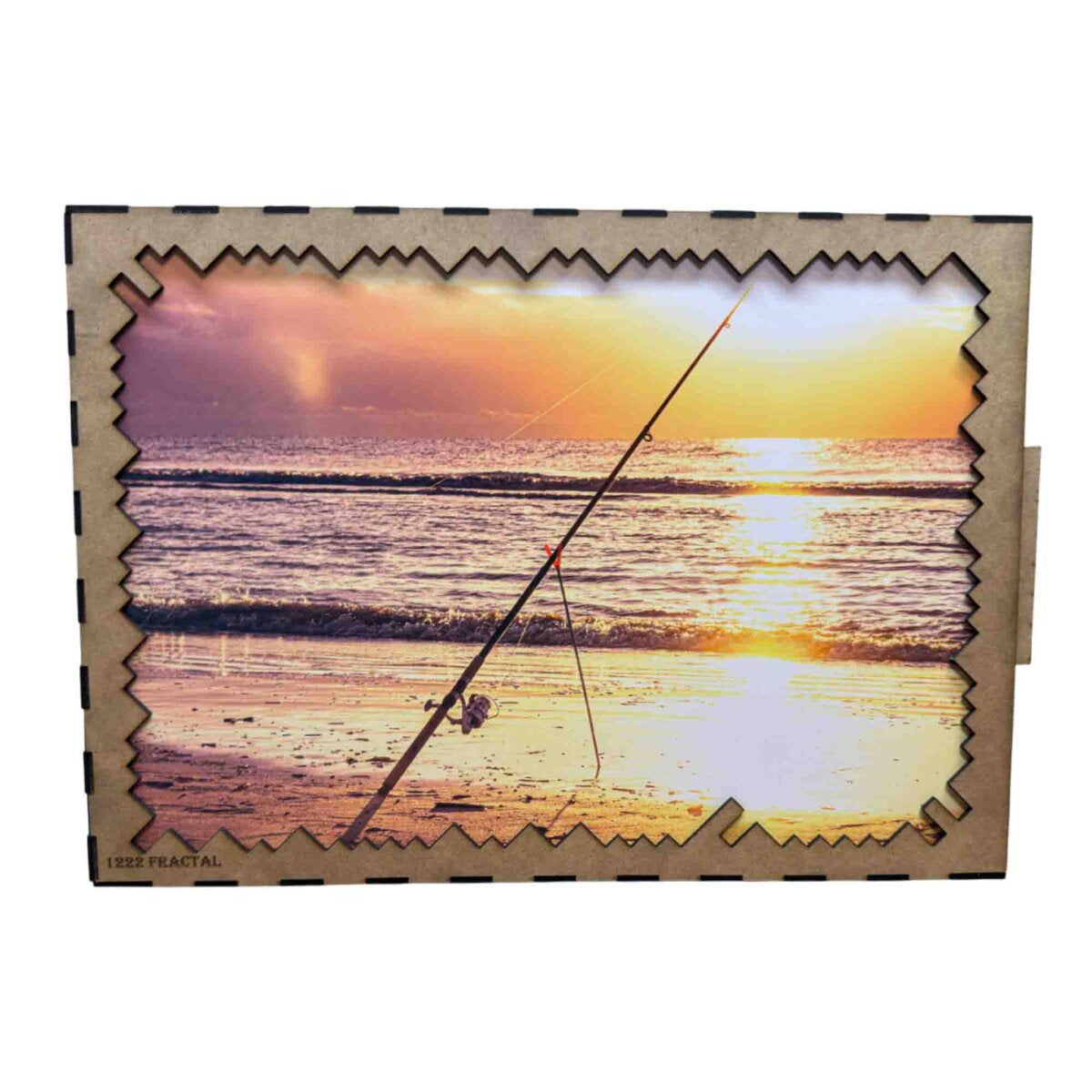 elbPUZZLE No. 67 - Blavand Standblick - Fractal Edition XXL (1222 Teile)