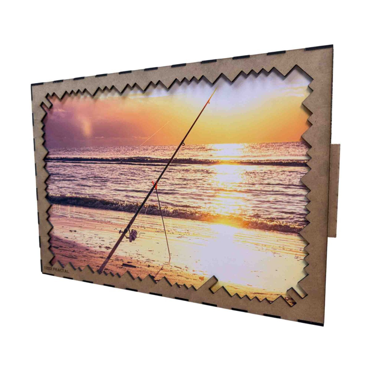 elbPUZZLE No. 67 - Blavand Standblick - Fractal Edition XXL (1222 Teile)