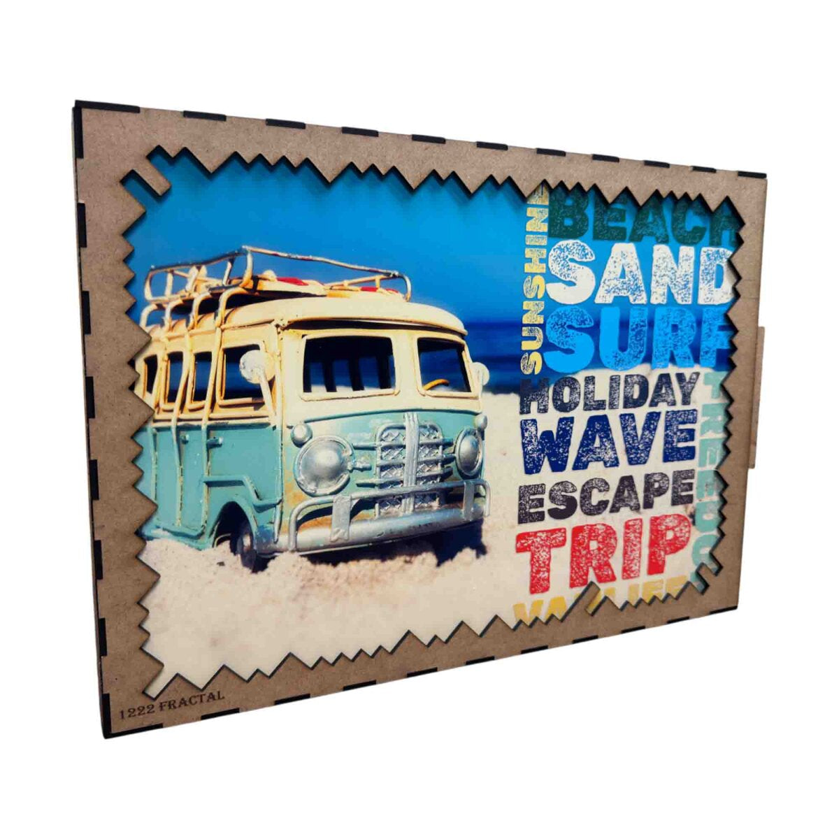 elbPUZZLE No. 69 - Vanlife - Fractal Edition XXL (1222 Teile)
