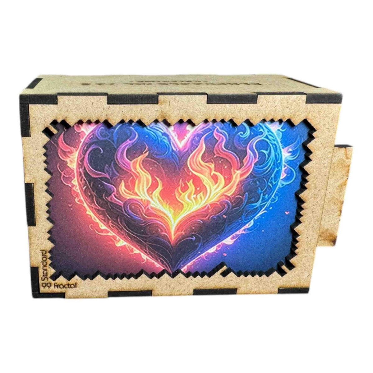 elbPUZZLE No. 73 - Valentine - Fractale Edition S / Standard / 15x21 cm / 99 Teile