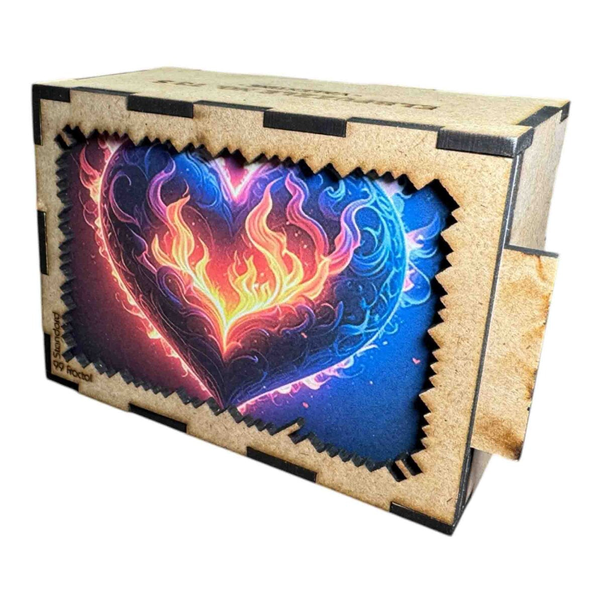 elbPUZZLE No. 73 - Valentine - Fractale Edition S / Standard / 15x21 cm / 99 Teile