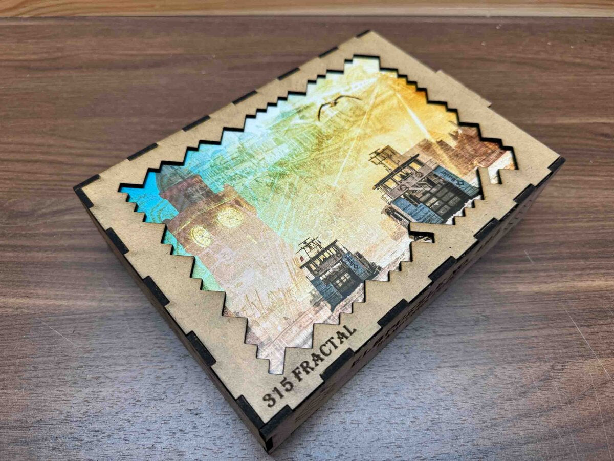 elbPUZZLE No. 49 - Hamburgs Zeitreise - Fractale Edition 289 Teile L