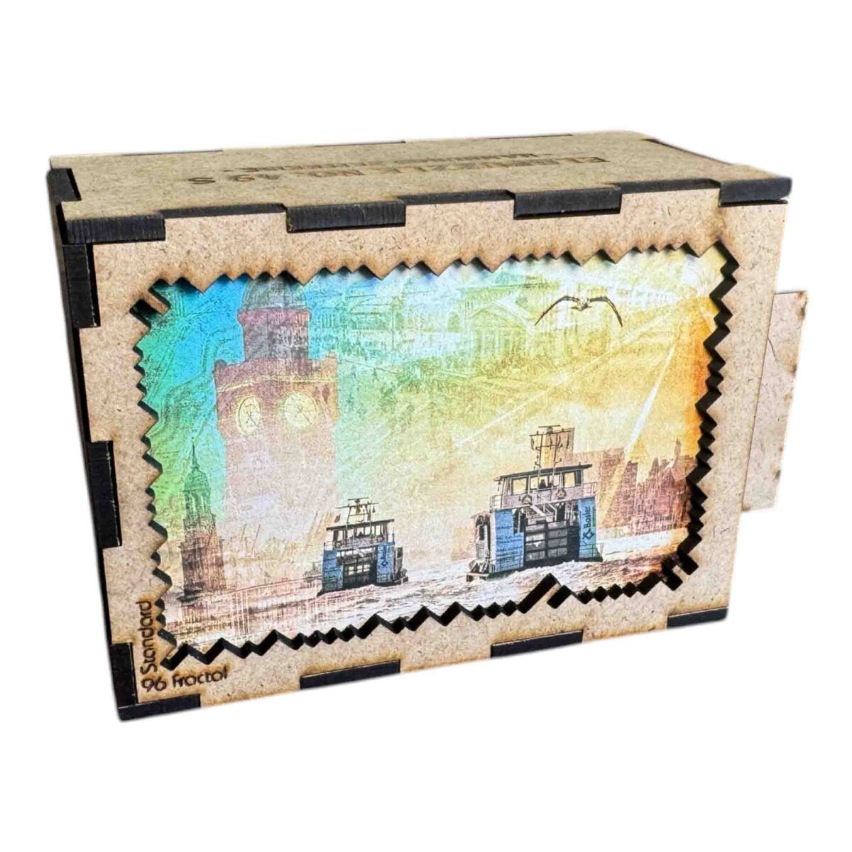 elbPUZZLE No. 49 - Hamburgs Zeitreise - Fractale Edition Standrad - 96 Teile