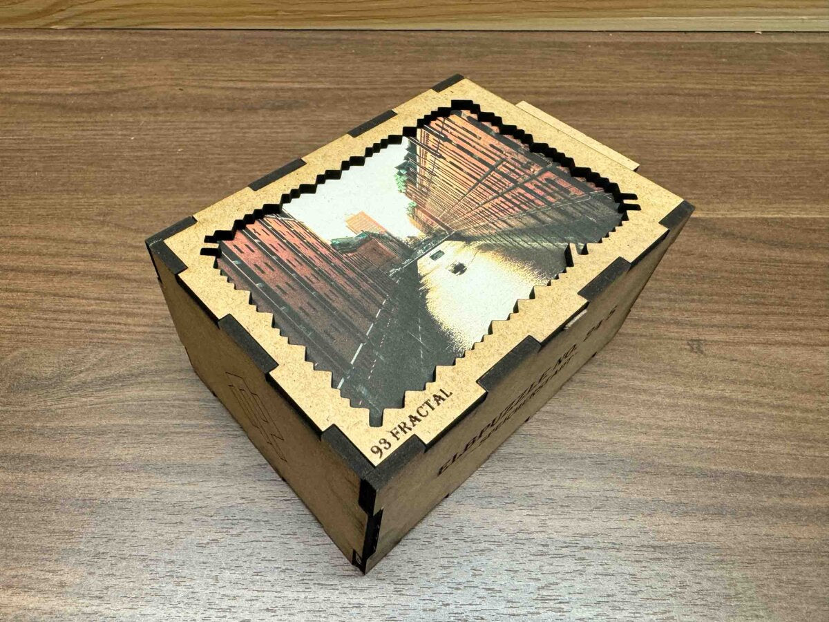 elbPUZZLE No. 24 - Speicherstadt - Fractale Edition XL (595 Teile)