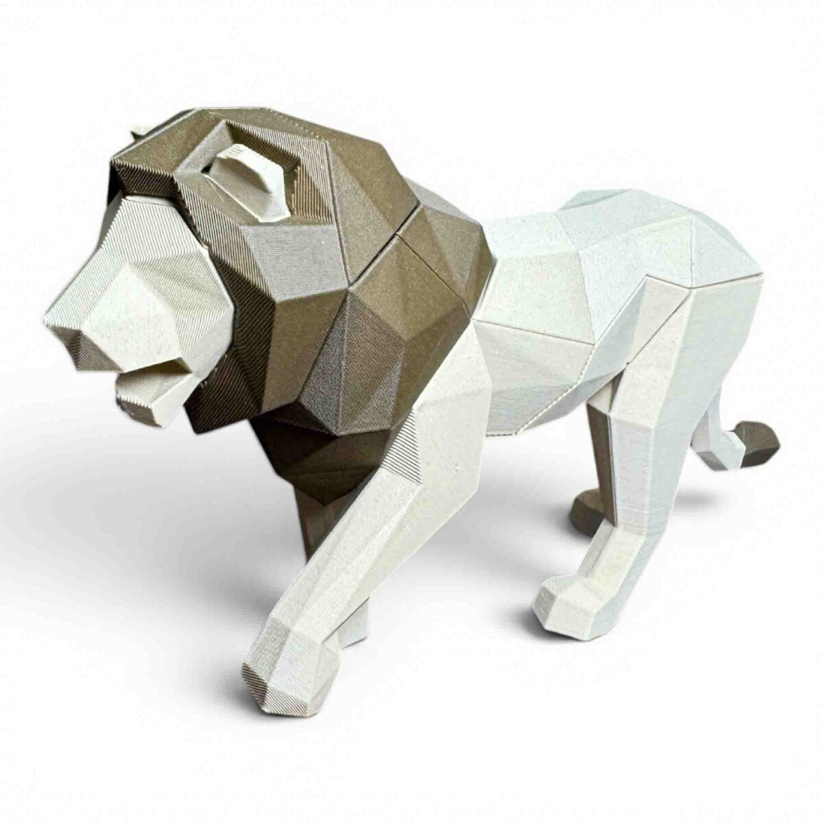 Low Poly Lion Puzzle - 20 Teile