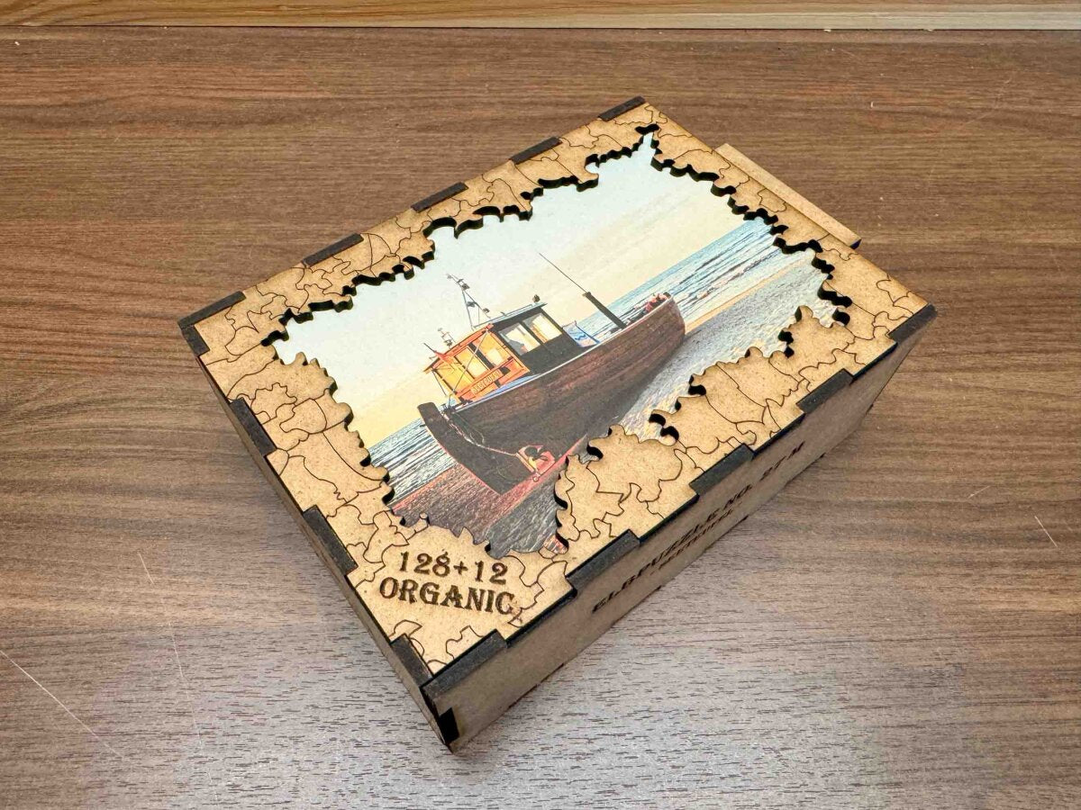 elbPUZZLE No. 27 - Seeteufel - Organic Edition 140 Teile M