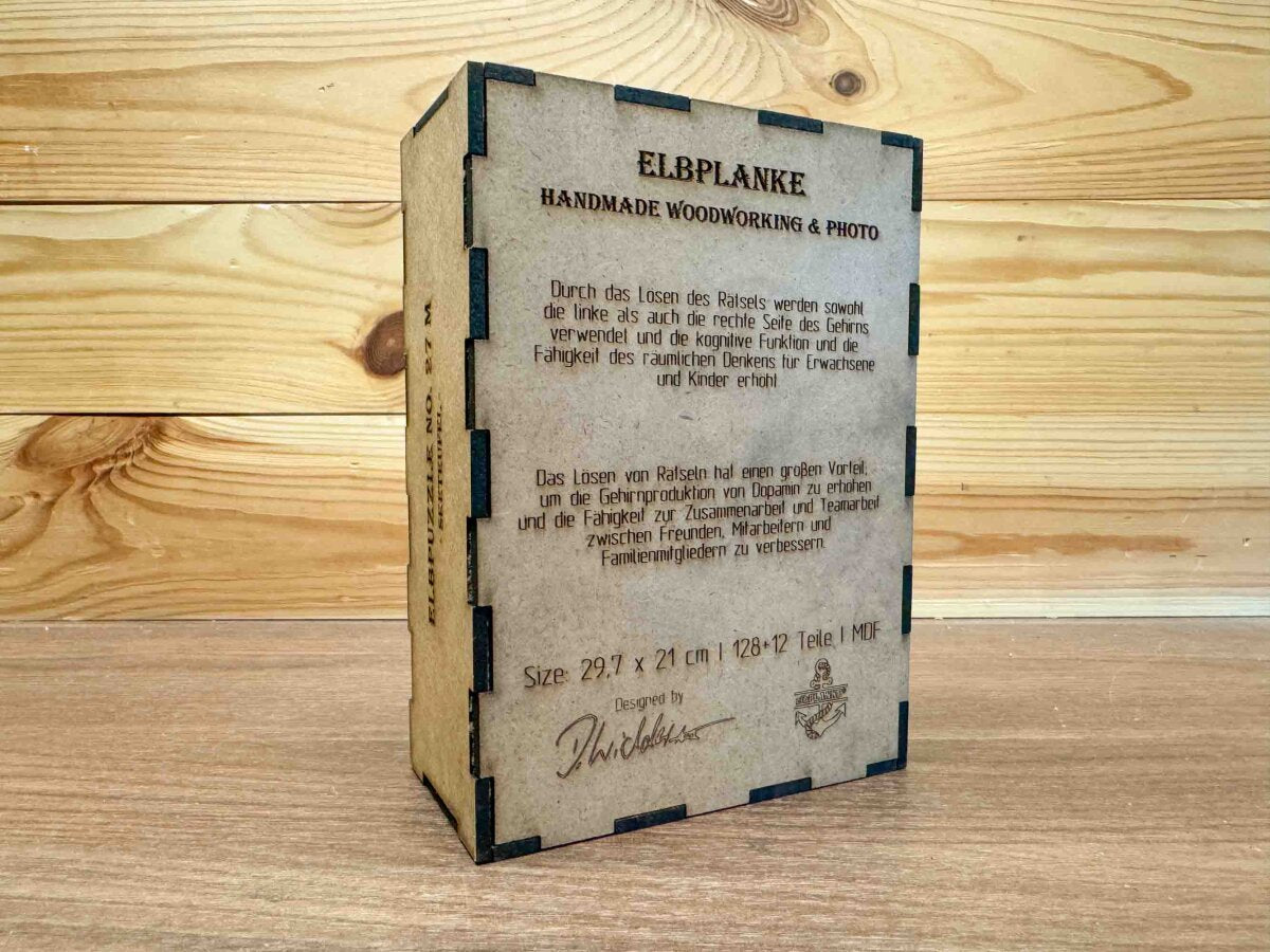 elbPUZZLE No. 27 - Seeteufel - Organic Edition 140 Teile M
