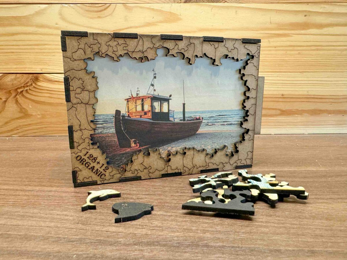 elbPUZZLE No. 27 - Seeteufel - Organic Edition 140 Teile M