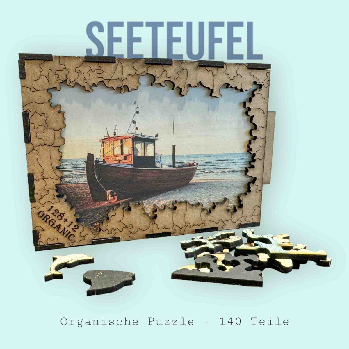 elbPUZZLE No. 27 - Seeteufel - Organic Edition 140 Teile M