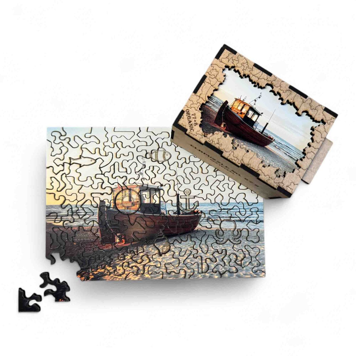 elbPUZZLE No. 27 - Seeteufel - Organic Edition 85 Teile S