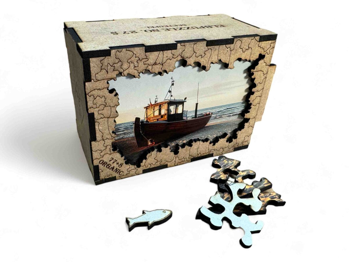 elbPUZZLE No. 27 - Seeteufel - Organic Edition 85 Teile S