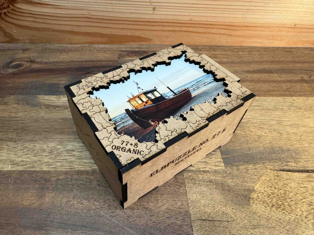 elbPUZZLE No. 27 - Seeteufel - Organic Edition 85 Teile S