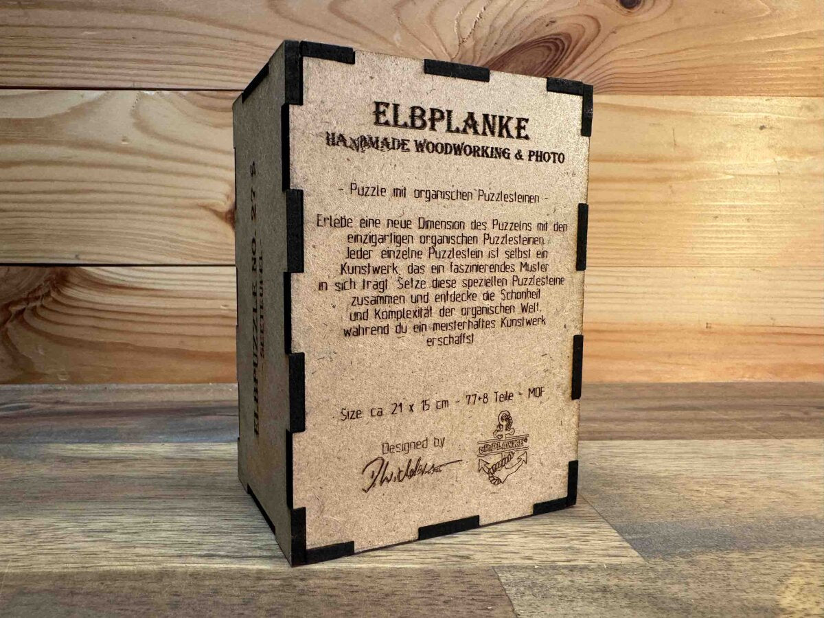 elbPUZZLE No. 27 - Seeteufel - Organic Edition 85 Teile S