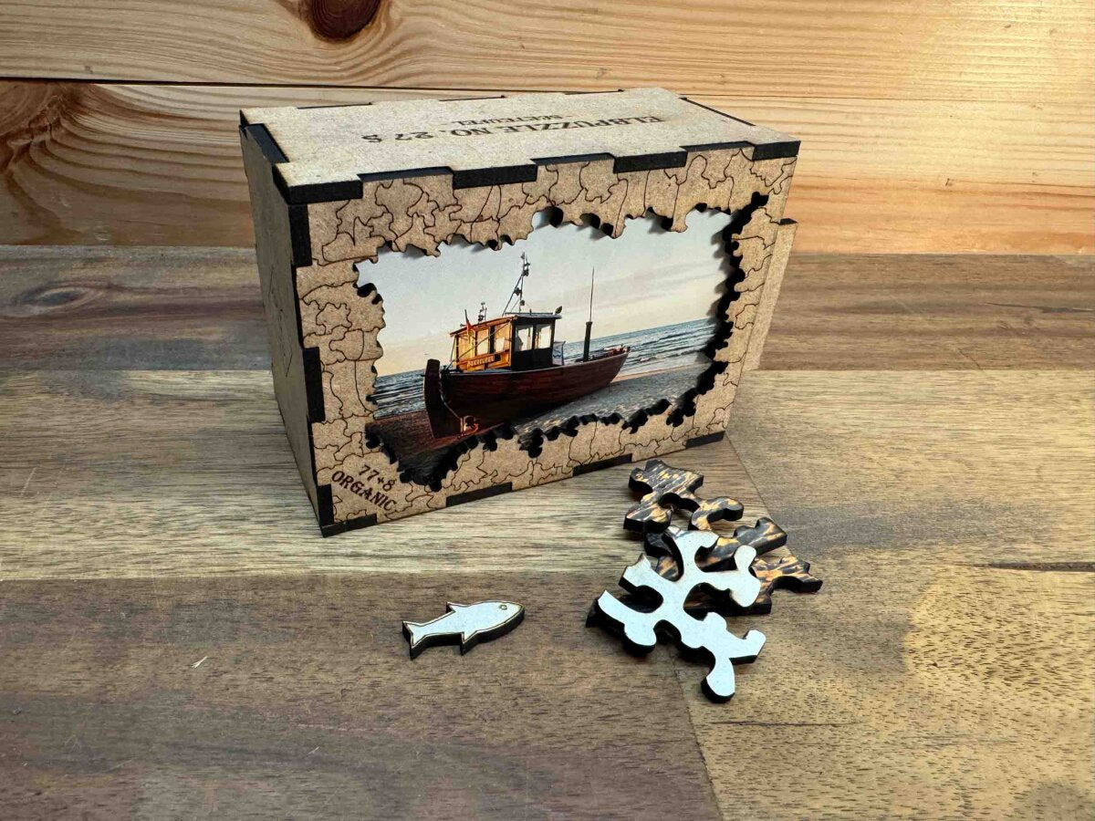 elbPUZZLE No. 27 - Seeteufel - Organic Edition 85 Teile S