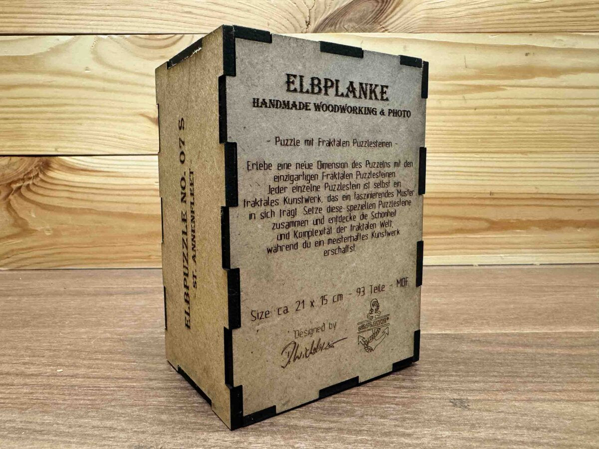 elbPUZZLE No. 07 - St. Annenfleet - Fractale Edition XXL (1222 Teile)