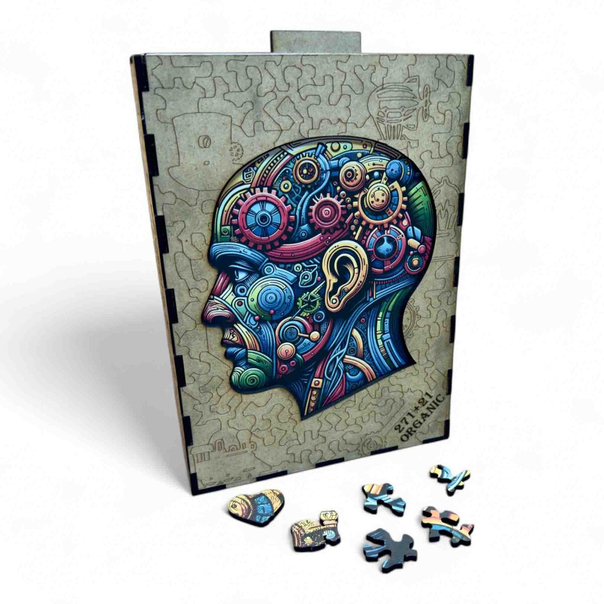 elbPUZZLE No. 48 - Steam-Brain - Organic Edition L (292 Teile)