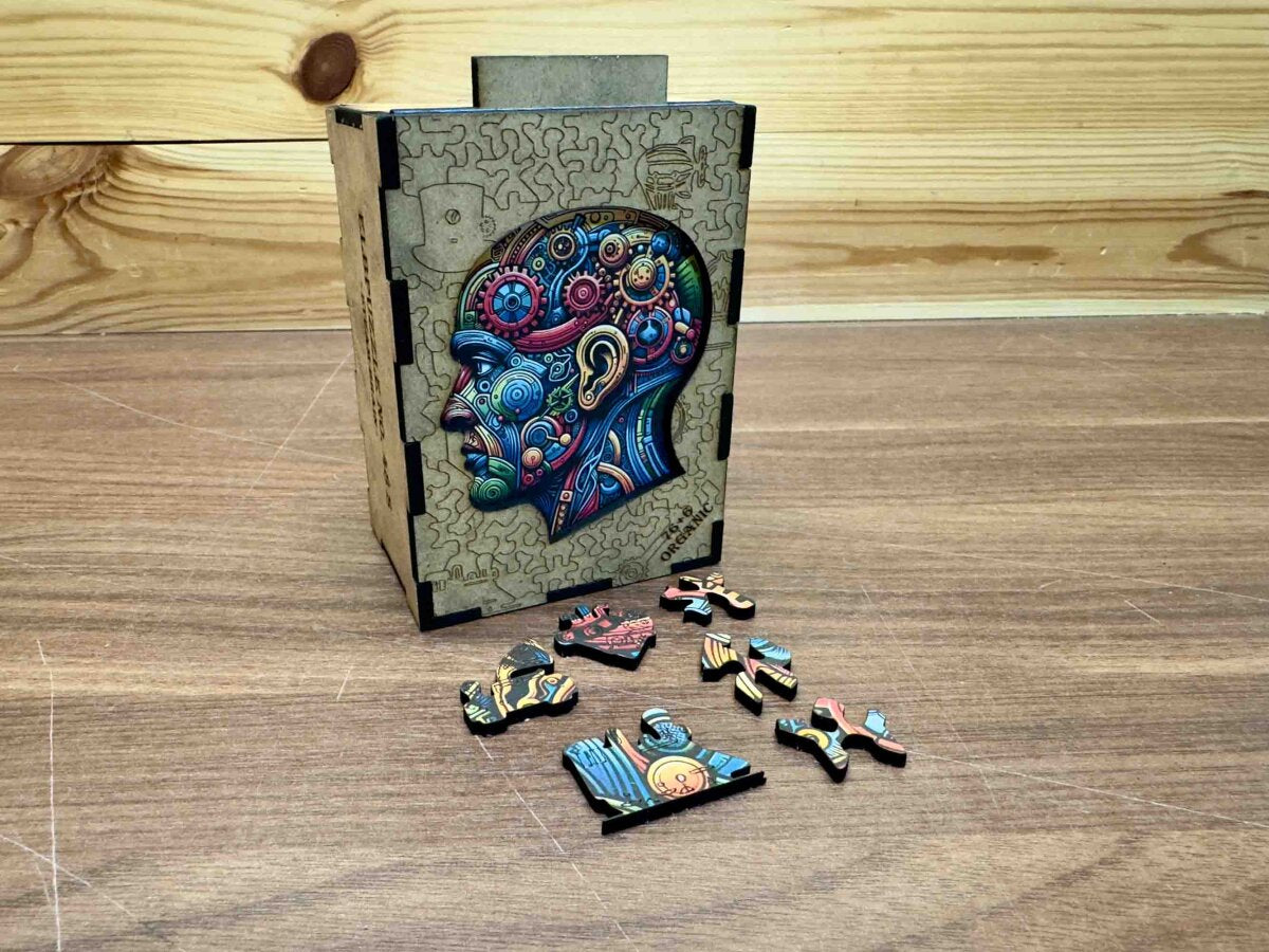 elbPUZZLE No. 48 - Steam-Brain - Organic Edition L (292 Teile)